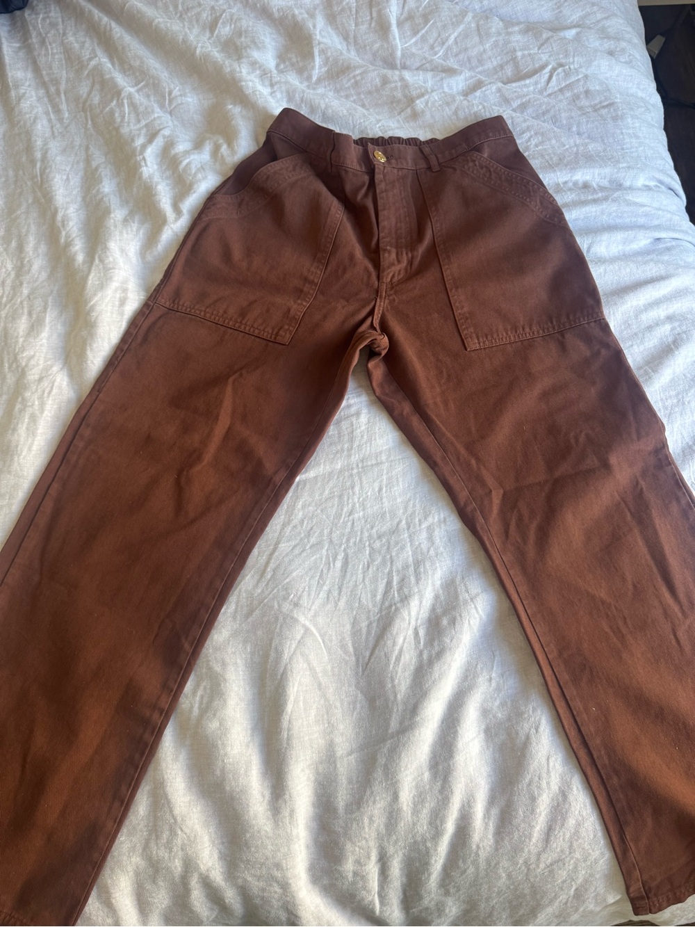 Big Bud Press Brown Straight Leg Pants